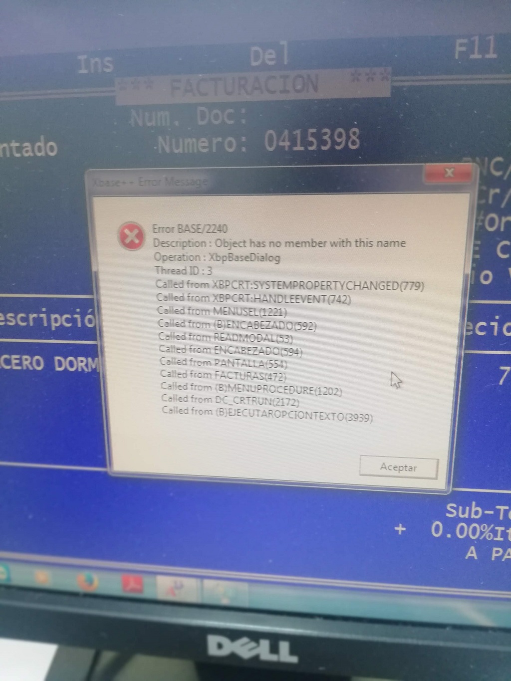 Error