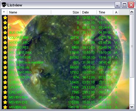 Codejock Listview transparency